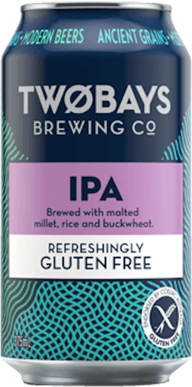 Two Bays Brewing IPA Can 16X375ML