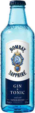 Bombay Sapphire Gin & Tonic Bottle 24X275ML
