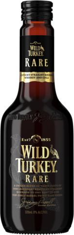 Wild Turkey Rare Bourbon & Cola Bottle 1X320ML