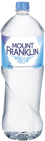 Mt Franklin Water Btl Sgl1.5lt