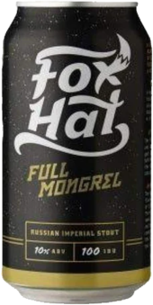 Fox Hat Full Mongrel Imp Stout Can 1X375ML
