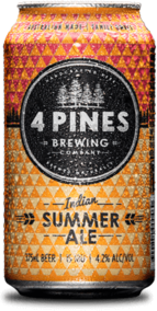 4 Pines Indian Summer Can 1X375ML