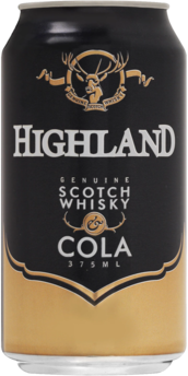 null Highland Scotch Whisky & Cola 4.8% 6 x 375mL
