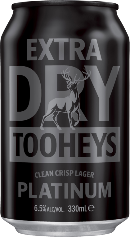 Tooheys Platinum Can 6X330ML
