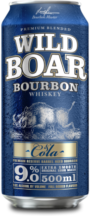 Wild Boar Bourbon & Cola 9% Can 1X500ML