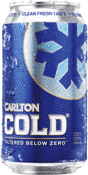 Carlton Cold 3.0% Can 12X375ML