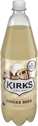 Kirks Ginger Beer Bottle 1.25LT