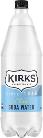  Kirks Soda Water Bottle 1.25LT