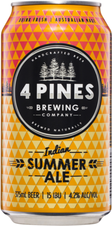 4 Pines Indian Summer Can 6X375ML