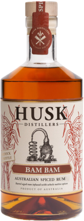 Husk Distillers Bam Bam Spiced Rum 700ML