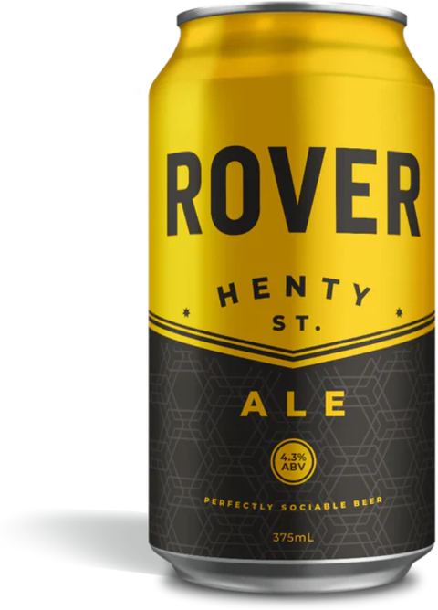 Hawkers Rover Henty St Ale Can 1X375ML