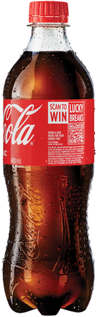 Coke Cola Bottle Single 600ML