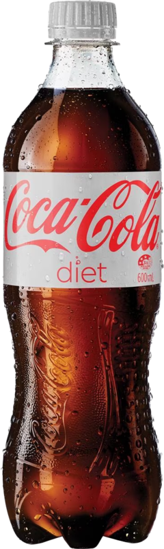 Coca Cola Diet Bottle Single 600ML