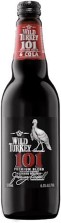 Wild Turkey 101 Bourbon & Cola Long Serve Bottle 1X510ML