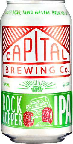Capital Rock Hopper IPA Can 1X375ML