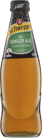 Schweppes Dry Ginger Ale Bottle 1X300ML