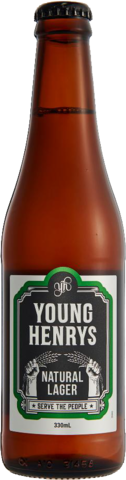 Young Henrys Natural Lager Bottle 24X330ML