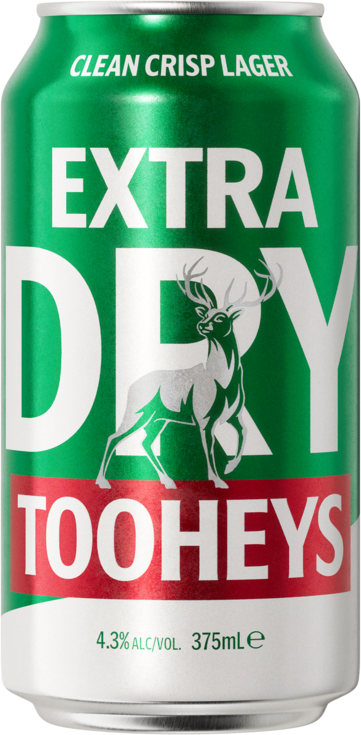 Tooheys Extra Dry Can 1X375ML - Liquor Legends