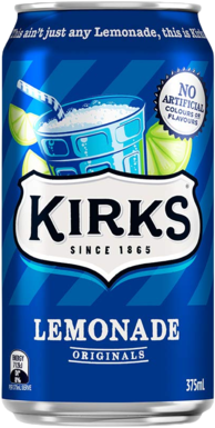 Kirks Lemonade Can Single 375ML