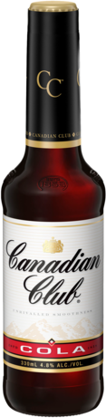 null Canadian Club & Cola 4.8% Bottle 24X330ML