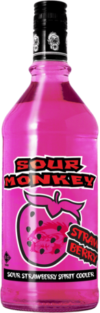 Sour Monkey Strawberry 750ML