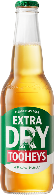 null Tooheys Extra Dry Bottle 6X345ML