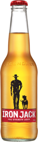 Iron Jack Full Strength Lager 330ML Bottle