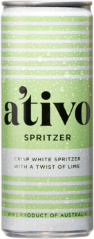 Ativo Spritzed Crisp White Can 1X250ML
