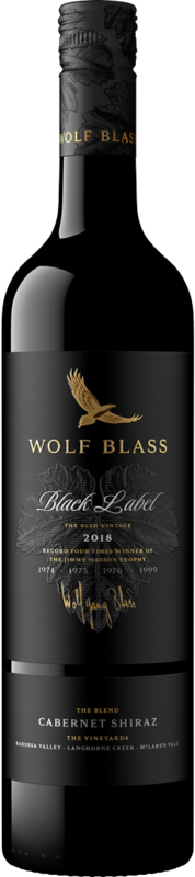 Wolf Blass Black  Label Cabernet Shiraz 750ML