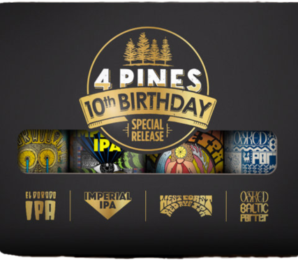 4 Pines 10TH Birthday Pack 1X500ML
