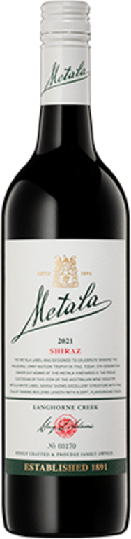 Metala White Label Shiraz Cabernet 750ML