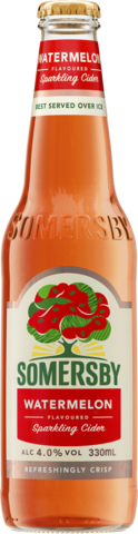 Somersby Watermelon Cider 4.0% 4 X 6 X 330ML Bottle