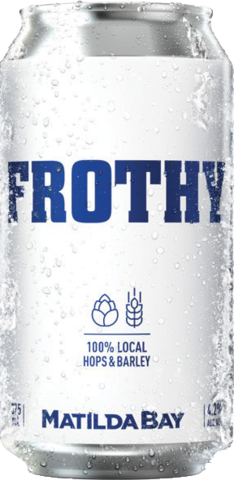 Frothy 6 X 375ML Can Wrap