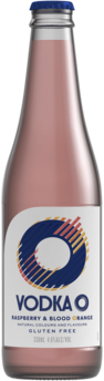 Vodka O Raspberry Orange Bottle 4X330ML