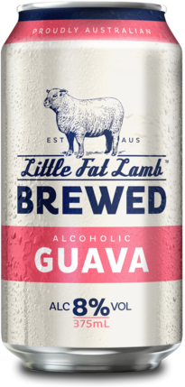 Little Fat Lamb Brewed Guava Can 10X375ML