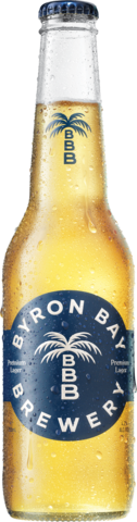 Byron Bay Premium Lager Bottle 24X355ML