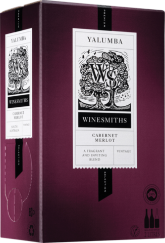null Winesmiths Premium Selection Cabernet Merlot Cask 2LT