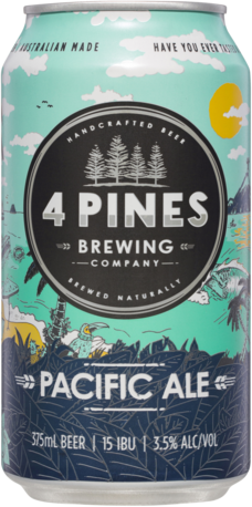 4 Pines Pacific Ale Can 1X375ML
