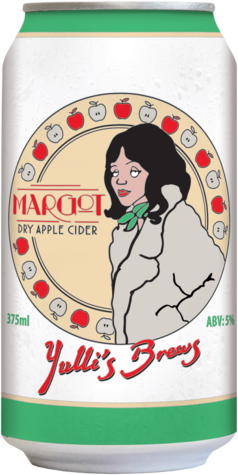 Yullis Margot Dry Apple Cider Can 6X375ML