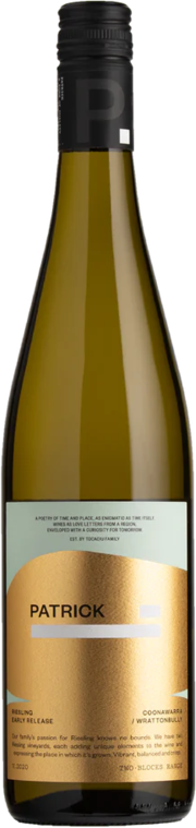Patrick Two Blocks Riesling 750ML