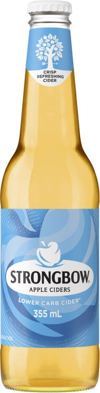 Strongbow Lower Carb Bottle 1X355ML