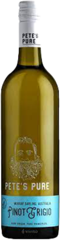 Petes Pure Pinot Grigio 750ML