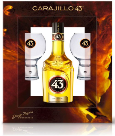 Licor 43 Liqueur Baloon Glass Pack 700ML