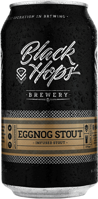 Black Hops Eggnog Stout Can 4X375ML