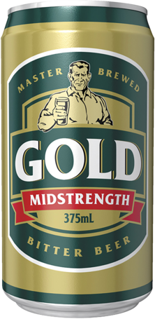 Tooheys Gold Can 6X375ML
