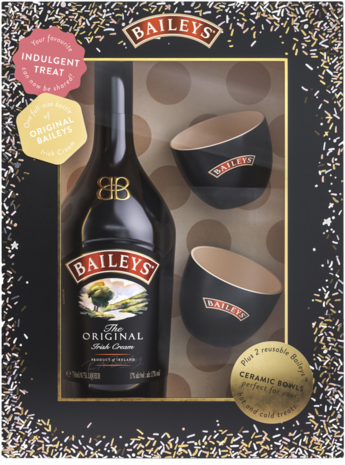 Baileys Irish Cream Bowls Gift Pack 700ML