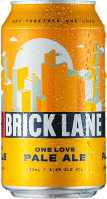 Brick Lane One Love Pale Ale Can 6X355ML