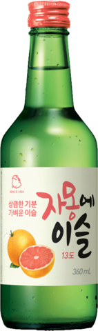 Hitejinro Chamisul Grapefruit Soju Bottle 1X360ML