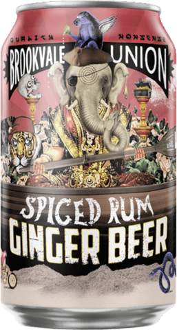 Brookvale Union Spiced Ginger Beer Can 6X330ML