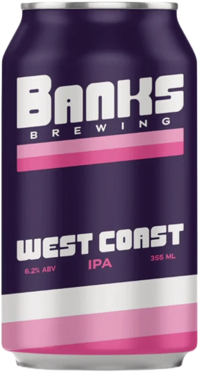 Mr Banks West Coast IPA Can 1X355ML